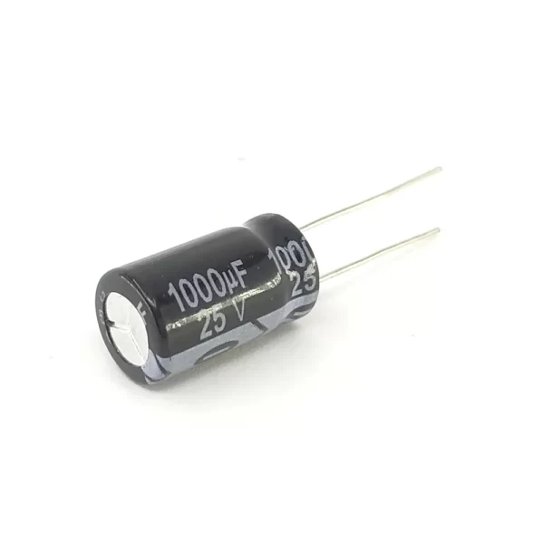 1000uF 25V Electrolytic Capacitor