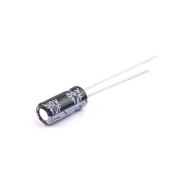 1uF 50V Electrolytic Capacitor