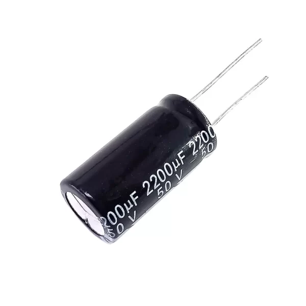 2200uF 50V Electrolytic Capacitor