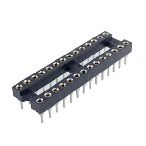 28 Pin Narrow Machined IC Base Socket