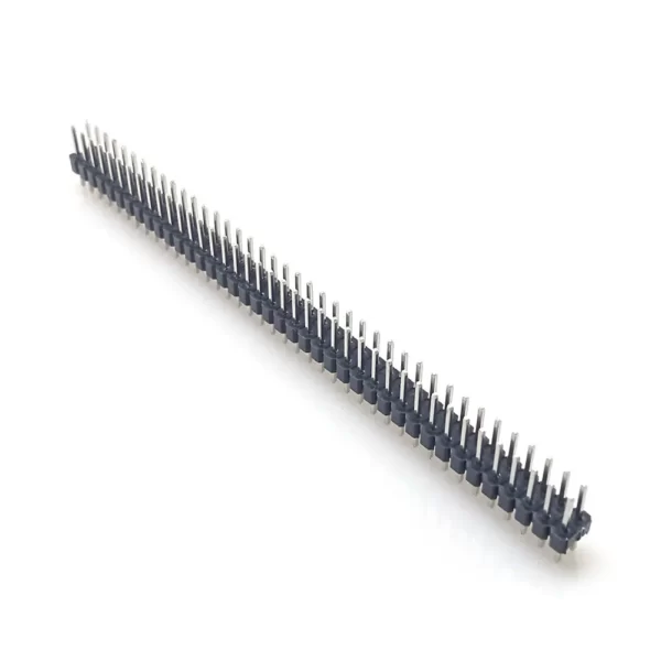 2x40 Pin 2.54mm Pitch Male Double Row Berg Strip