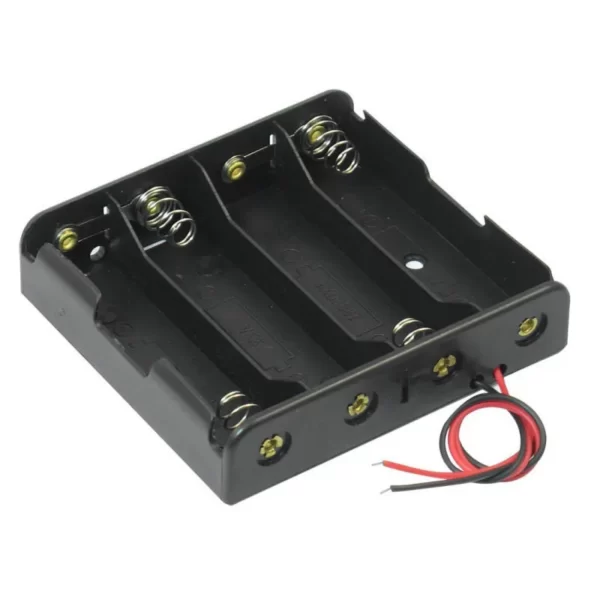 4 x 3.7V 18650 Cell Battery Holder for Lithium-Ion Battery