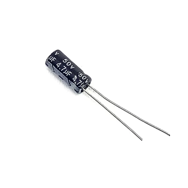 4.7uF 50V Electrolytic Capacitor