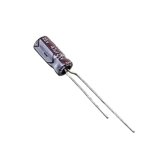 47uF 25V Electrolytic Capacitor