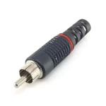 RCA Plug Male (Black)