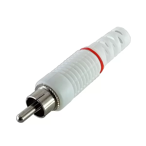 RCA Plug Male Male - (White)