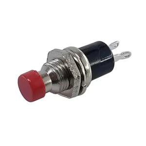 Red SPST Push Button Switch (Momentary)