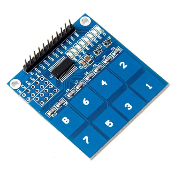 TTP226 - 8 Channel Capacitive Touch Sensor Module