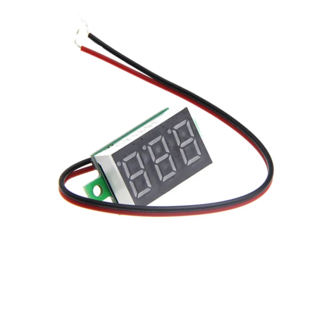 Buy 0.36 inch DC 4.5-30V Two Wire Digital Voltmeter Red 