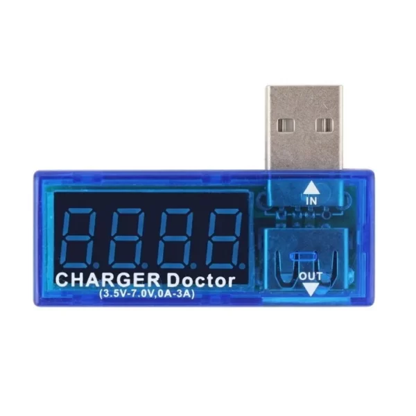 USB Charger Doctor Inline Voltmeter and Ammeter