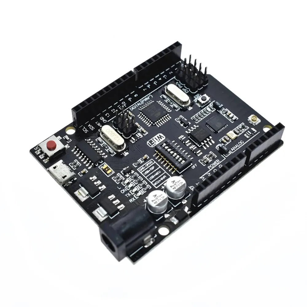 Uno2484garduino Uno+wifi R3 Atmega328p+esp8266 Development Board With 32mb  Memory