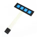 1×4 Key Matrix Membrane Switch Keypad