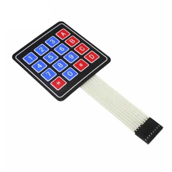 4×4 Matrix Keypad Membrane Switch