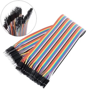Male to Female Jumper Wires 20cm 40pcs