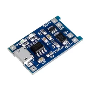 TP4056 1A Li-Ion Battery Charging Board with Current Protection - Micro USB