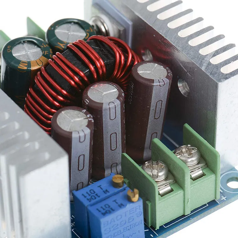 300W 20A DC-DC Buck Converter – Adjustable Step Down Regulator For LED, DIY Projects