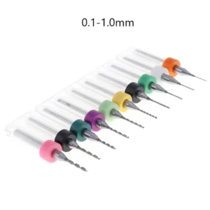 0.1-1.0mm Mixed 3D Printer Nozzle Cleaning Drill Bit Kit for MK7 MK8RepRap