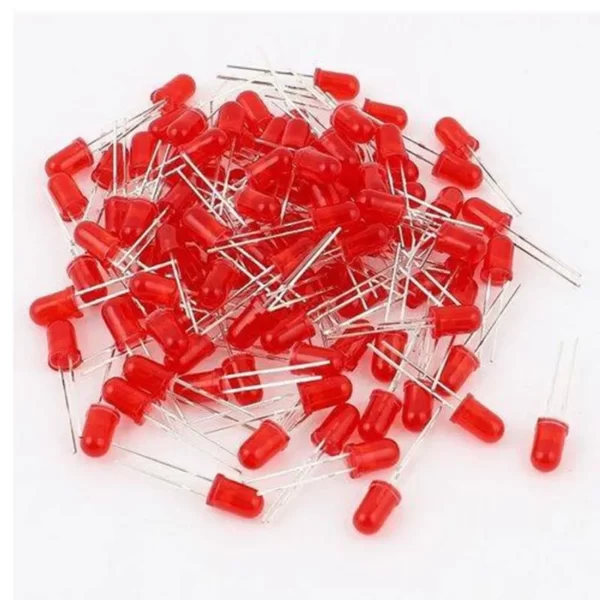 Red 5mm LED Diffused (Pack of 100)