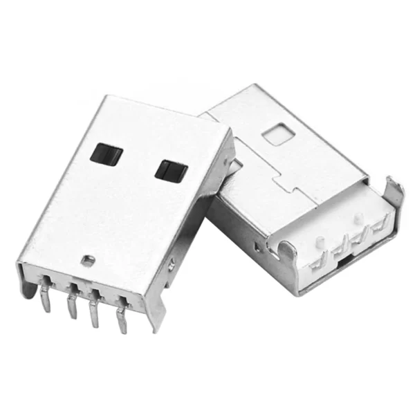 USB A-type Plug Male PCB RA Connector