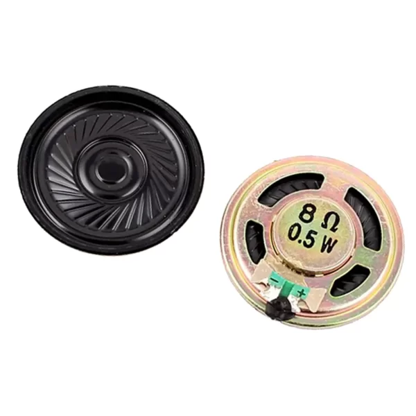 8 Ohm 0.5 Watt Speaker 36mm Diameter