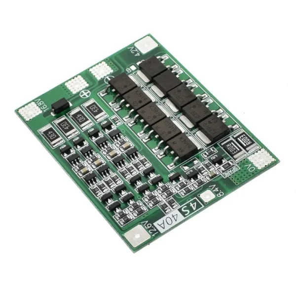 4 Series 40A 18650 Lithium Battery Protection Board 14.8V 16.8V with Balance for Drill Motor Lipo Cell Module