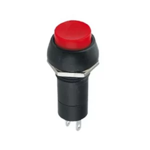 PBS-11A SPST Push Button Self-Locking Switch Red