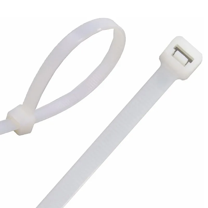 Buy 100mm Nylon Cable Zip Ties White (Pack of 10) 