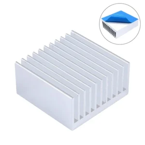 Universal Aluminium Heatsink with Blue Thermal Tape