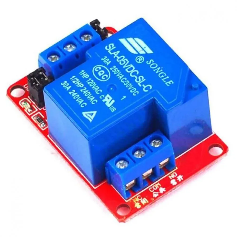 Songle 1 Channel 5V 30A Relay Module with Optocoupler Isolation , High and Low Trigger