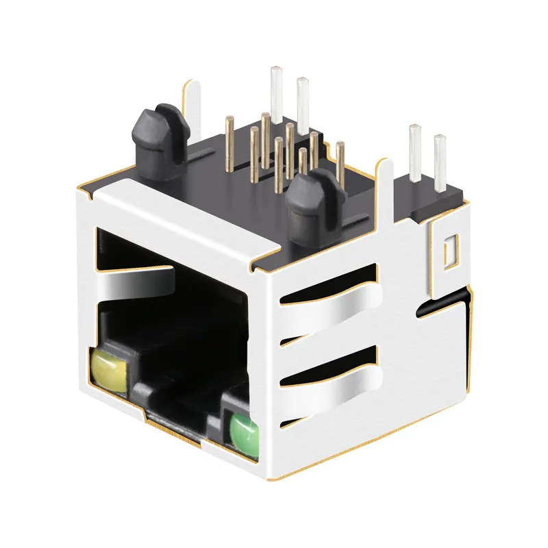 RJ45 Ethernet Connector With LED