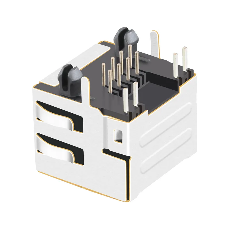 RJ45 Ethernet Connector With LED