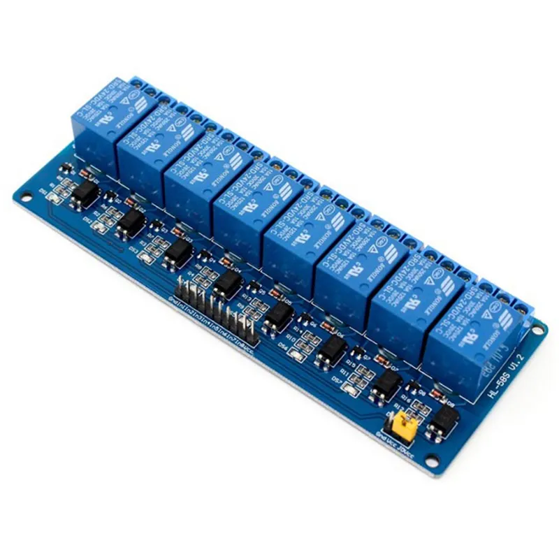 8 Channel 5V Relay Module with Optocoupler