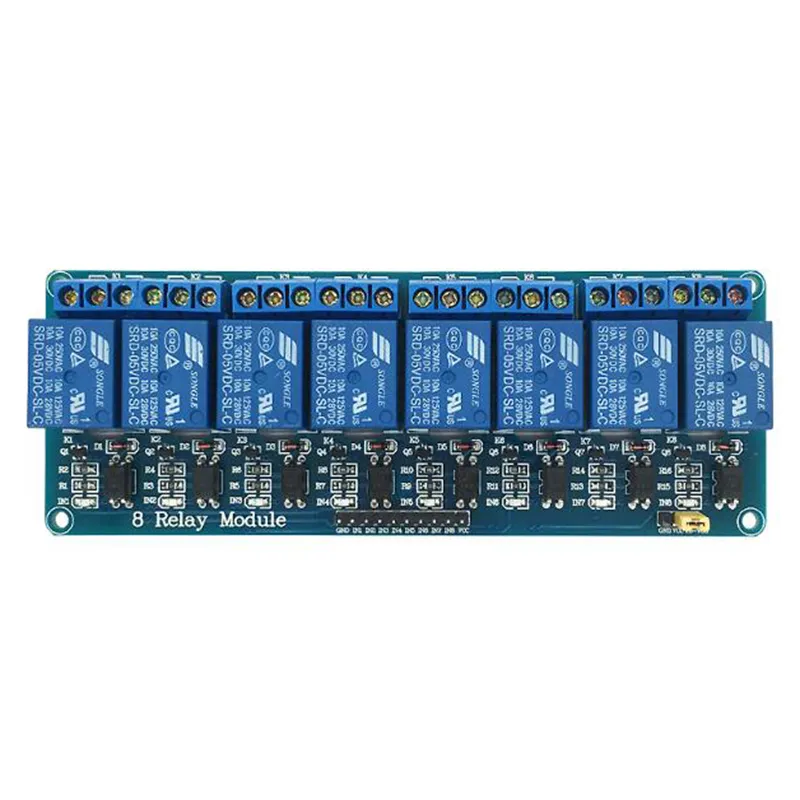 8 Channel 5V Relay Module with Optocoupler