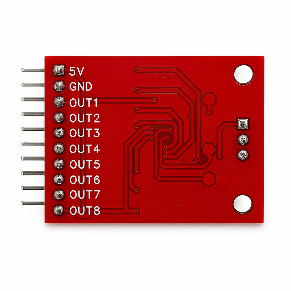 8 Channel IR Infrared Remote Decoder Module with Remote