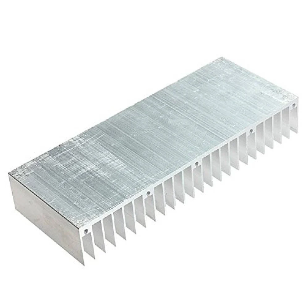 Aluminum Alloy High Power Heat Sink Size 150x25x60MM